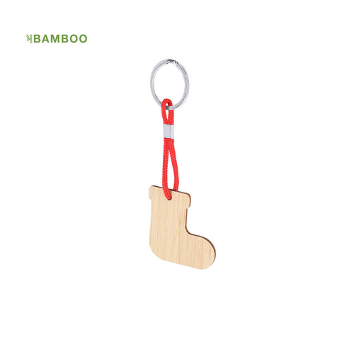 Bamboo Stocking Keyring