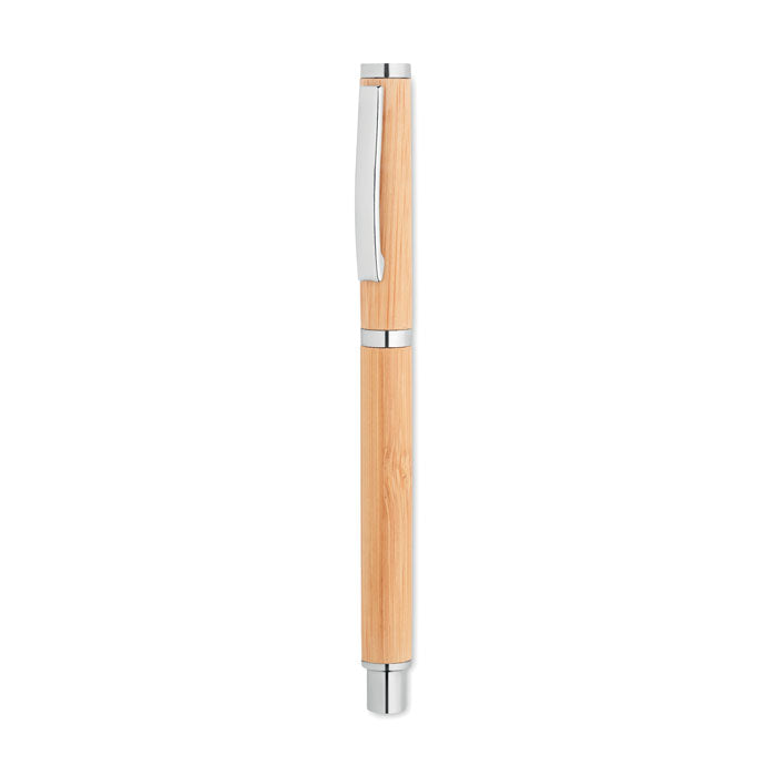 Bamboo barrel roller ball pen | Cairo