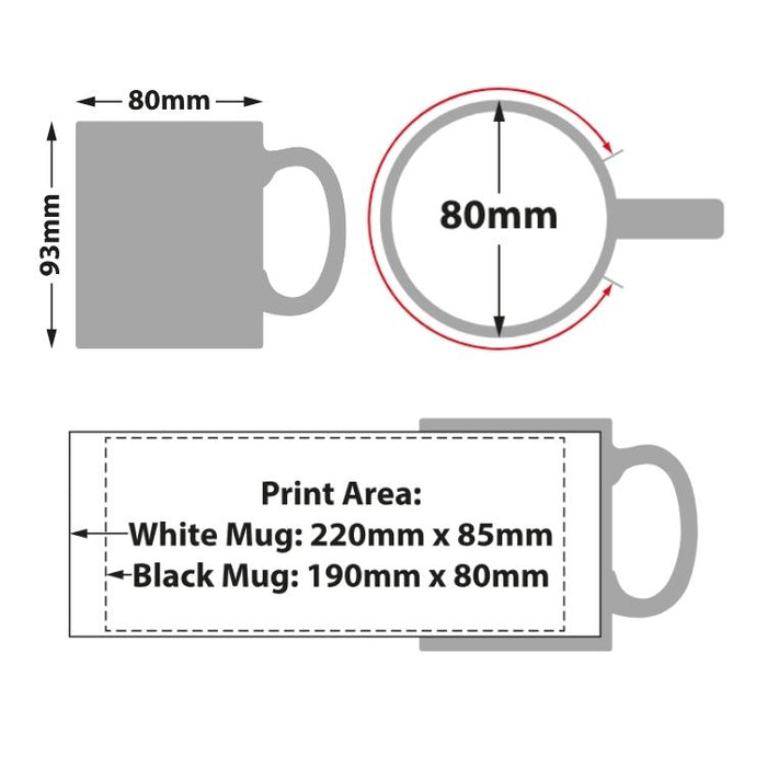 Cambridge mug print